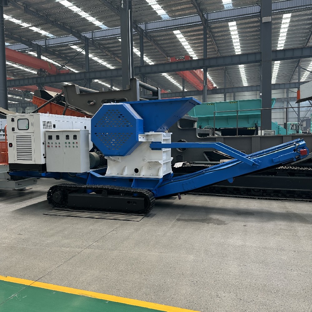 Мобильная дробильная установка на гусеничном ходу